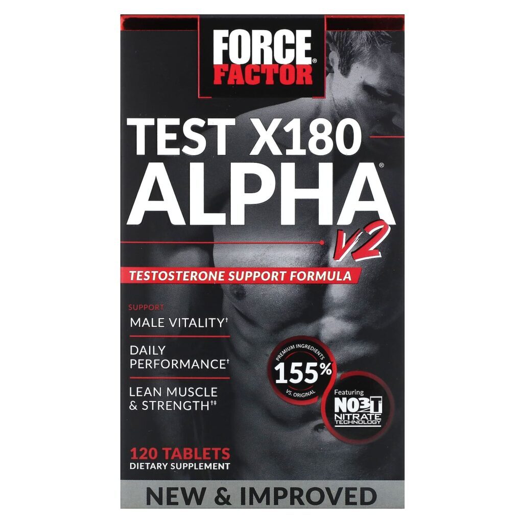 Force Factor Test X180 Alpha® V2 120 Comprimidos