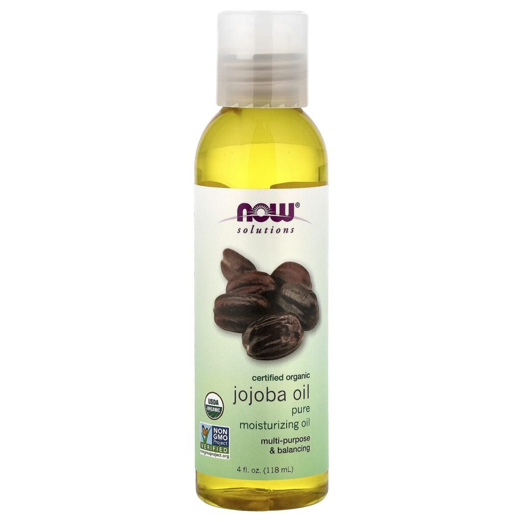 NOW Foods Soluções com Certificação Orgânica Óleo de Jojoba 118 ml (4 fl oz)
