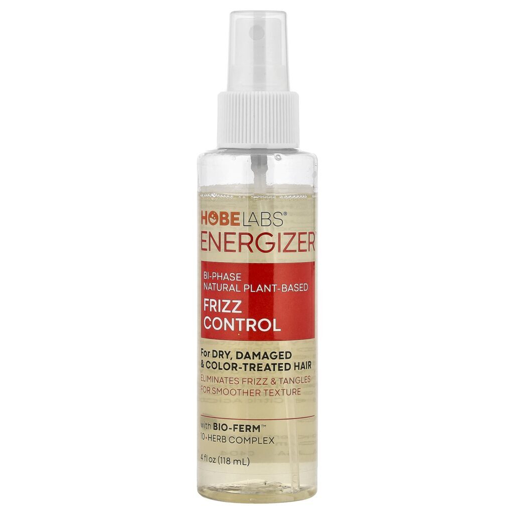 Hobe Labs Energizer Controle de Frizz Para Cabelos Secos Danificados e Tingidos 118 ml (4 fl oz)