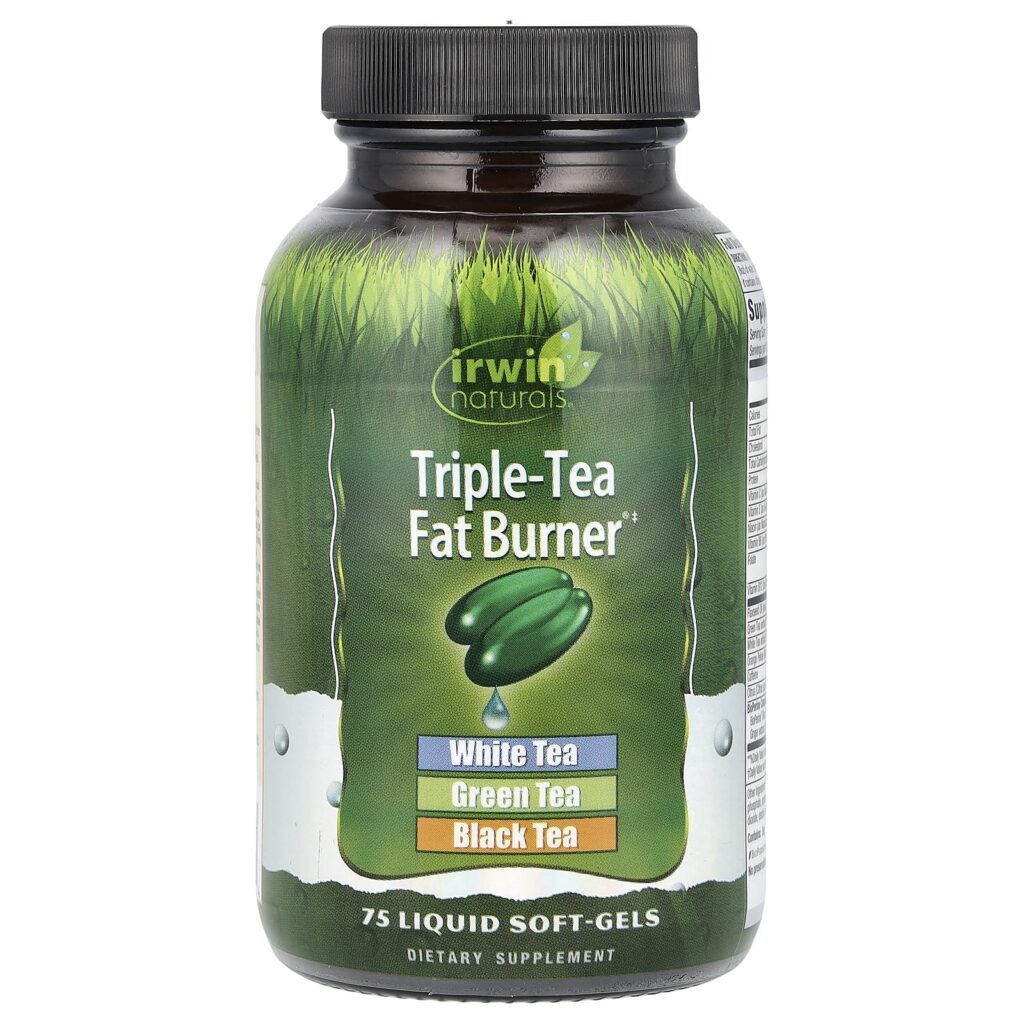 Irwin Naturals Triple-Tea Fat Burner® 75 Cápsulas Softgel Líquidas