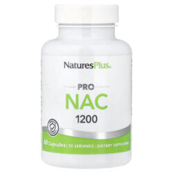 NaturesPlus Pro NAC 1200 60 Cápsulas (600 mg por Cápsula)