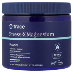 Trace Stress-X Magnésio em Pó Limão Siciliano 224 g (79 oz)
