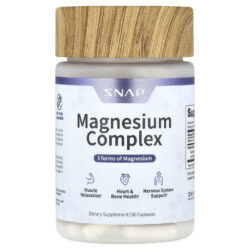Snap Supplements Complexo de Magnésio 60 Cápsulas