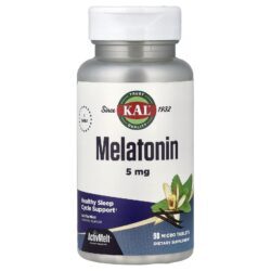 KAL Melatonina Baunilha e Menta 90 Microcomprimidos