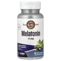 KAL Melatonina Baunilha e Menta 90 Microcomprimidos
