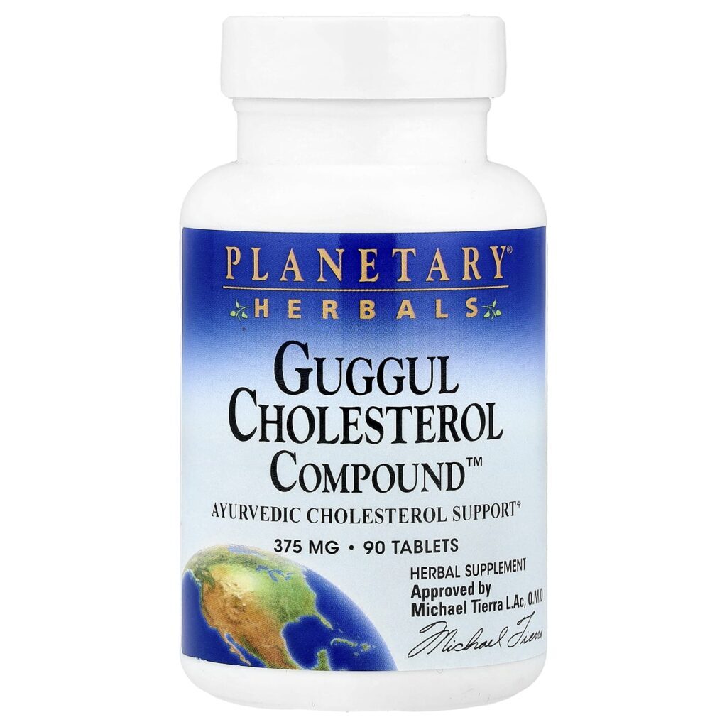 Planetary Herbals Guggul Cholesterol Compound™ 90 Comprimidos