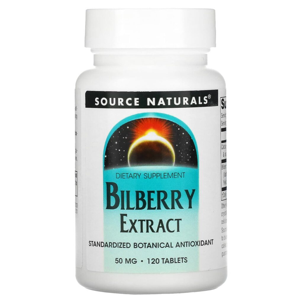 Source Naturals Extrato de Mirtilo Europeu 120 Comprimidos