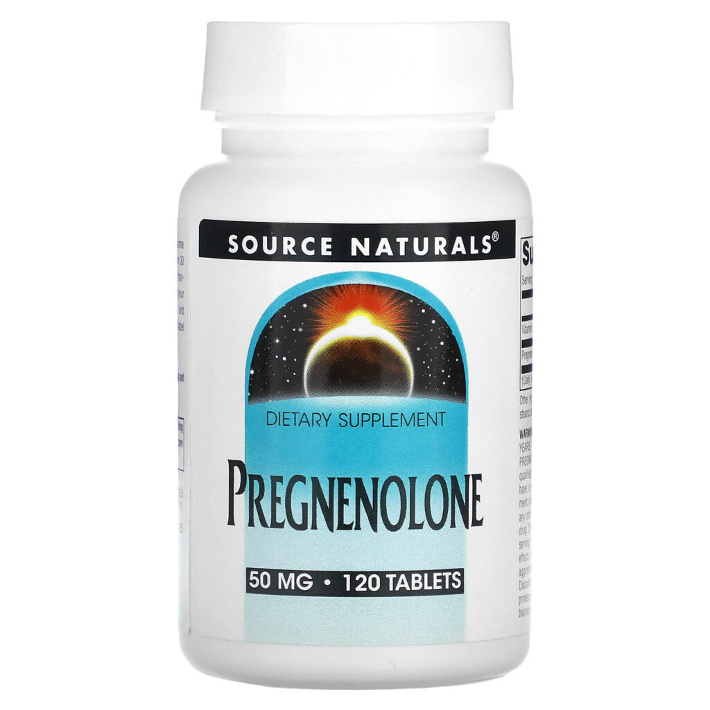 Source Naturals Pregnenolona 50 mg 120 Comprimidos