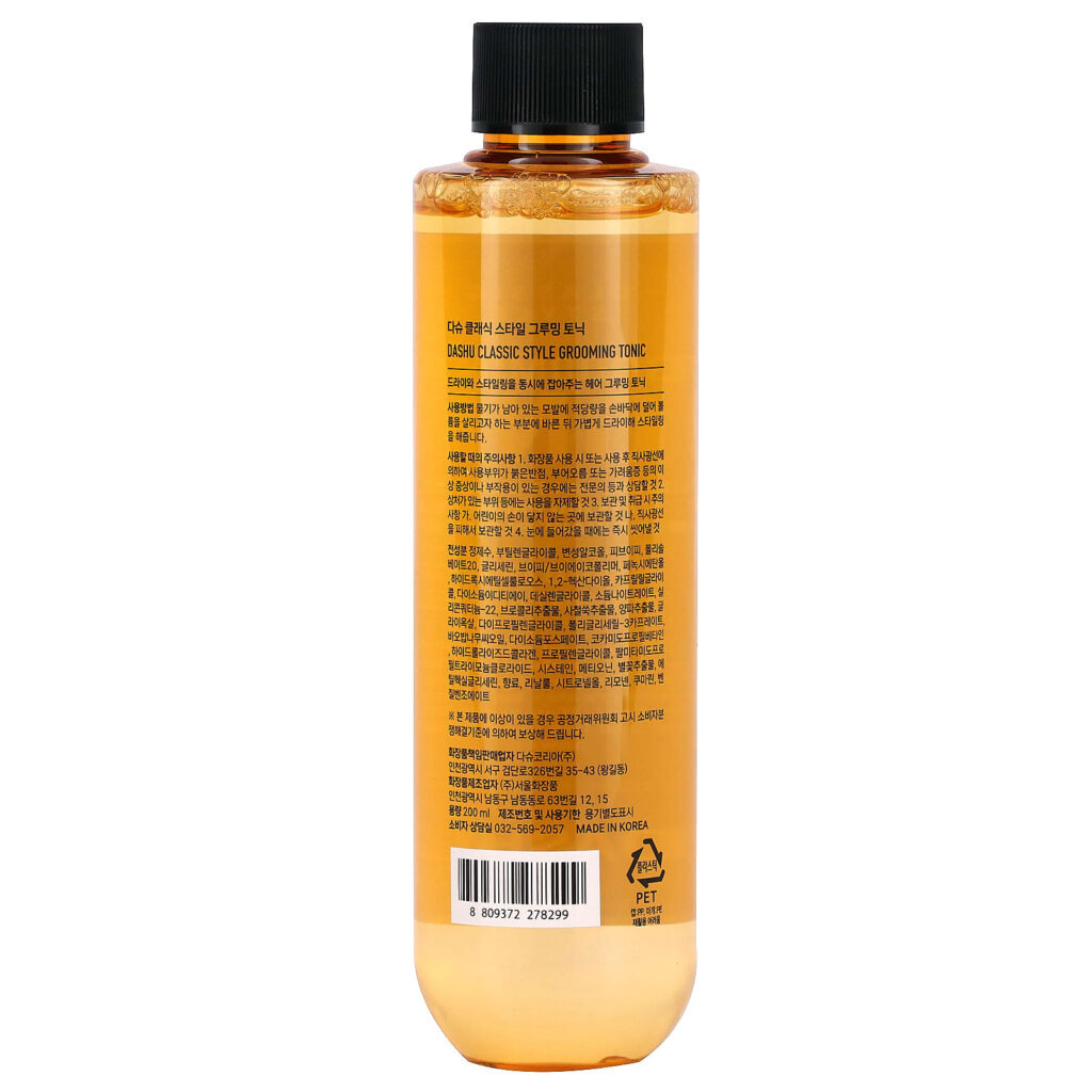 Dashu Estilo Clássico Tônico de Tratamento 200 ml (676 fl oz) - Imagem 2