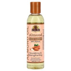 Okay Pure Naturals Tratamento com Óleo Quente de Amêndoa 177 ml (6 oz)