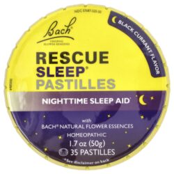 Bach Pastilhas Rescue Sleep® Groselha Negra 35 Pastilhas 50 g (17 oz)