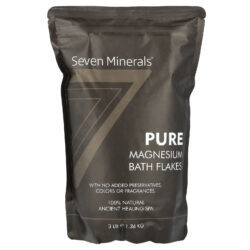 Seven Minerals Flocos de Banho com Magnésio Puro 136 kg (3 lb)
