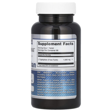 Amazing Nutrition L-Triptofano 1.000 mg 60 Comprimidos - Imagem 2