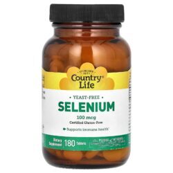 Country Life Selênio 100 mcg 180 Comprimidos