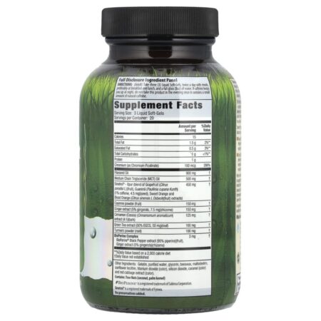Irwin Naturals Thermo-Burn Fat Metabolizer™ 60 Cápsulas Softgel Líquidas - Imagem 2