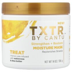 Cantu XTR™ Máscara Hidratante para Fortalecimento + Restauração 396 g (14 oz)