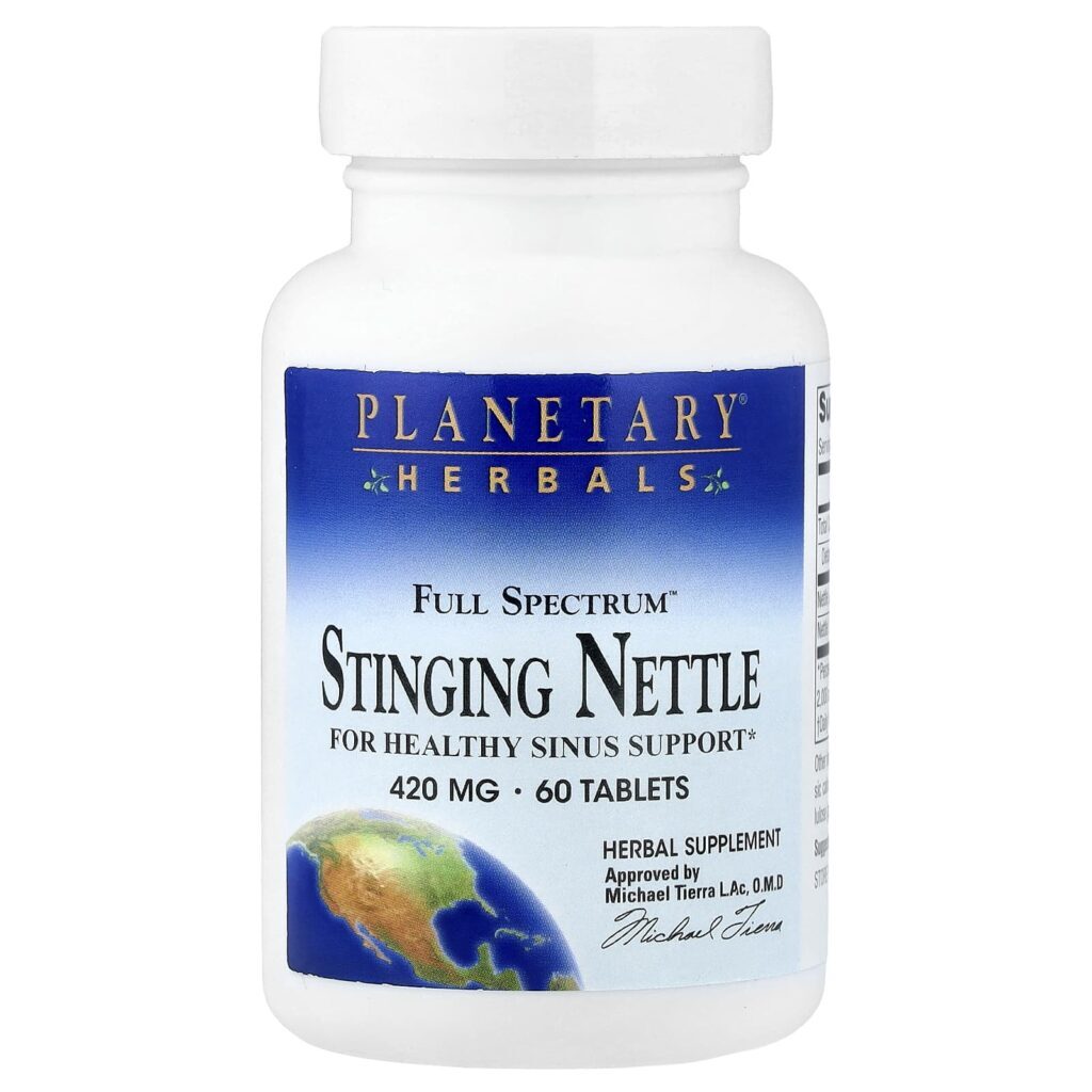 Planetary Herbals Urtiga Full Spectrum™ 420 mg 60 Comprimidos