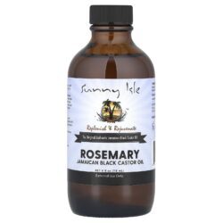 Sunny Isle Óleo de Rícino Preto Jamaicano Alecrim 118 ml (4 fl oz)