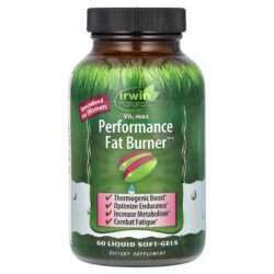 Irwin Naturals V02 Máx. Queimador de Gordura Performance 60 Cápsulas Softgel Líquidas
