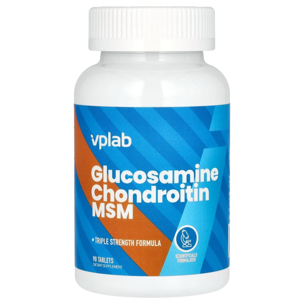VPLab Glicosamina e Condroitina MSM 90 Comprimidos