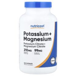 Nutricost Potássio + Magnésio 240 Cápsulas