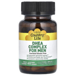 Country Life Complexo DHEA para Homens 60 Cápsulas Veganas