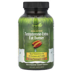 Irwin Naturals Testosterone-Extra Fat Burner 60 Cápsulas Gelatinosas Líquidas