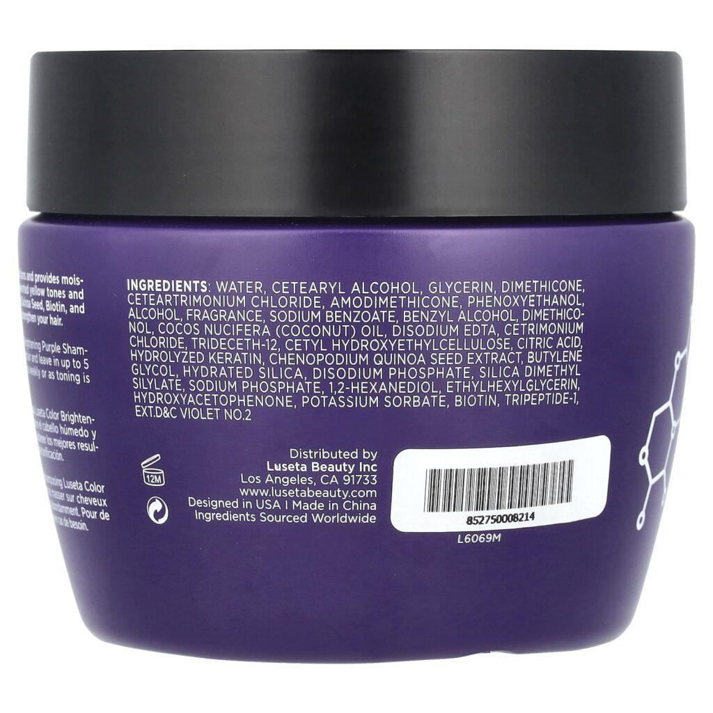 Luseta Beauty Máscara Capilar Iluminadora 500 ml (169 fl oz) - Imagem 2