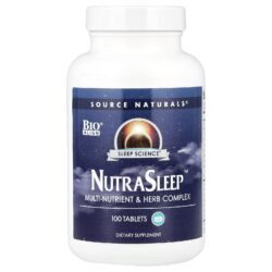 Source Naturals Ciência do Sono NutraSleep 100 Comprimidos