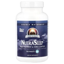 Source Naturals Ciência do Sono NutraSleep 100 Comprimidos