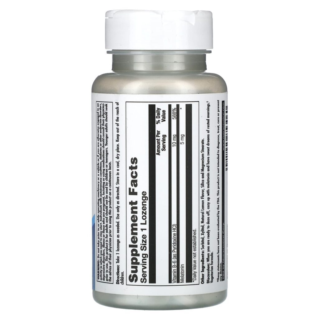 KAL Melatonina Limão 5 mg 60 Pastilhas - Imagem 2