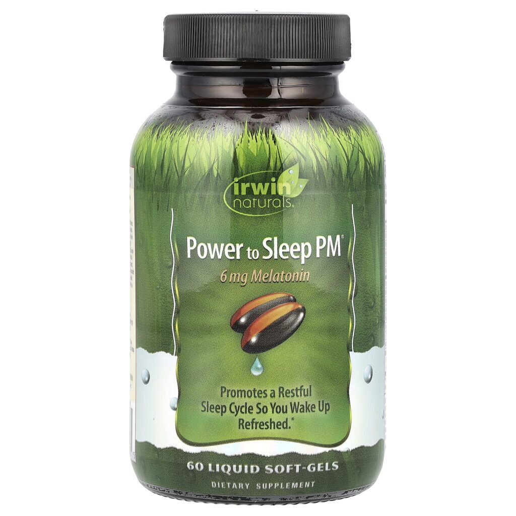 Irwin Naturals Power to Sleep PM® 60 Cápsulas Softgel Líquidas