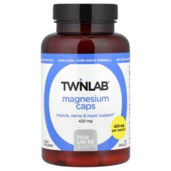 Twinlab Cápsulas de Magnésio 420 mg 100 Cápsulas