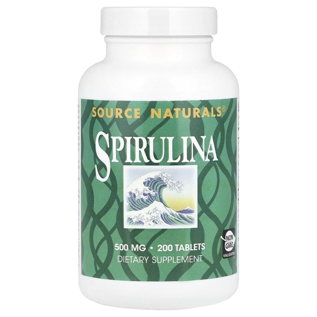 Source Naturals Espirulina 500 mg 200 Comprimidos