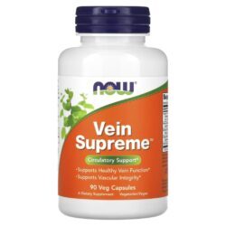 NOW Foods Veia Supremo 90 Cápsulas Vegetais