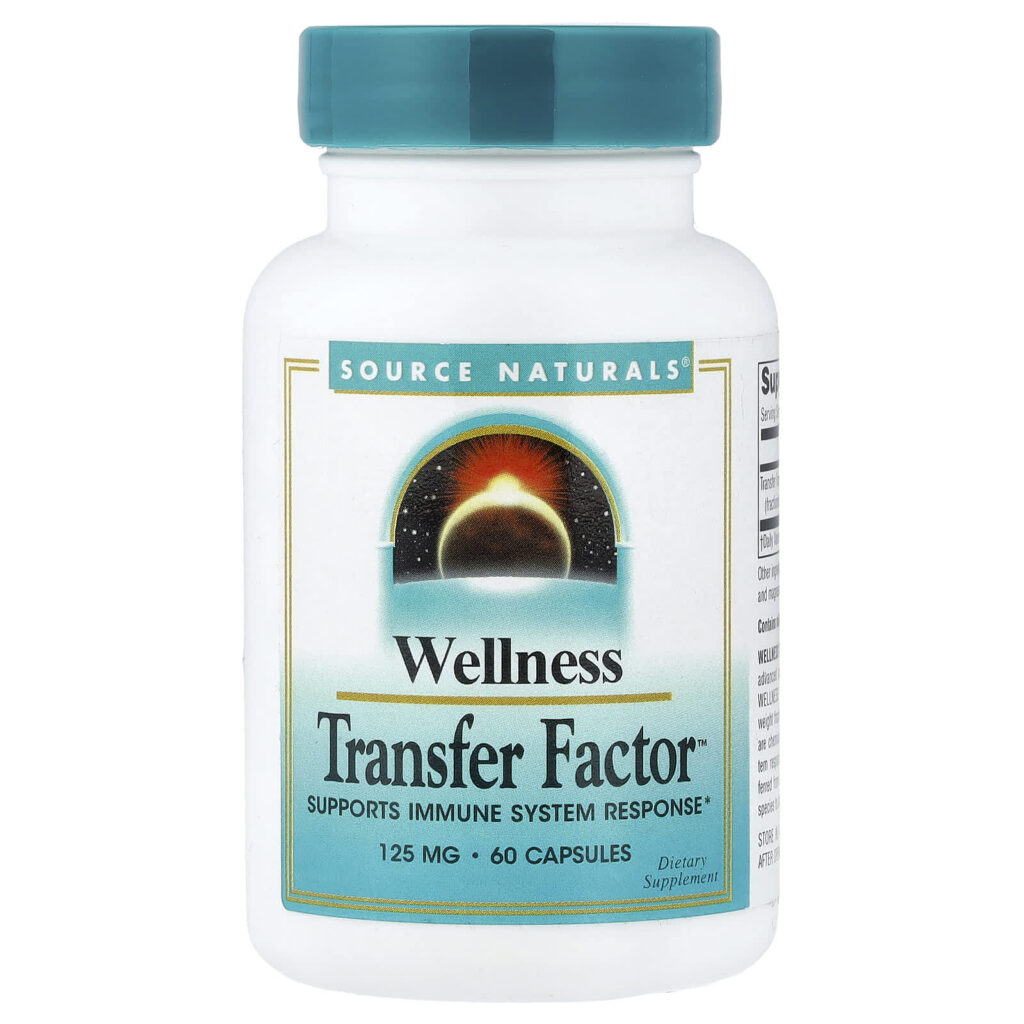 Source Naturals Wellness Transfer Factor™ 125 mg 60 Cápsulas
