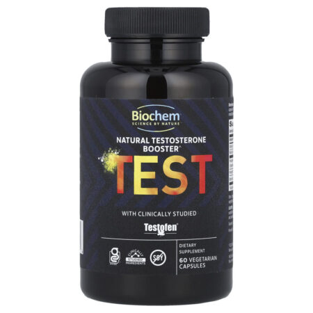 Biochem TESTE Reforço Natural de Testosterona 60 Cápsulas Vegetarianas - Imagem 3