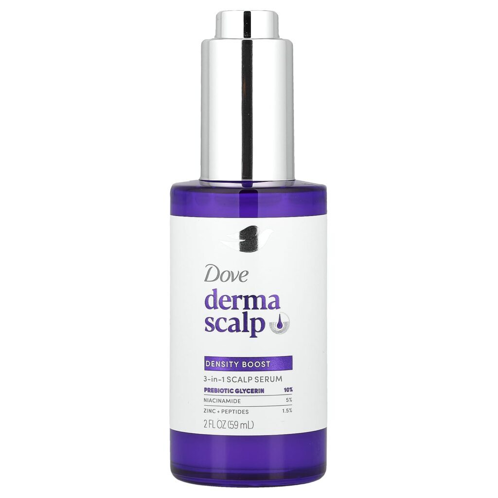 Dove Derma Scalp Sérum 3 em 1 para o Couro Cabeludo Density Boost 59 ml (2 fl oz)