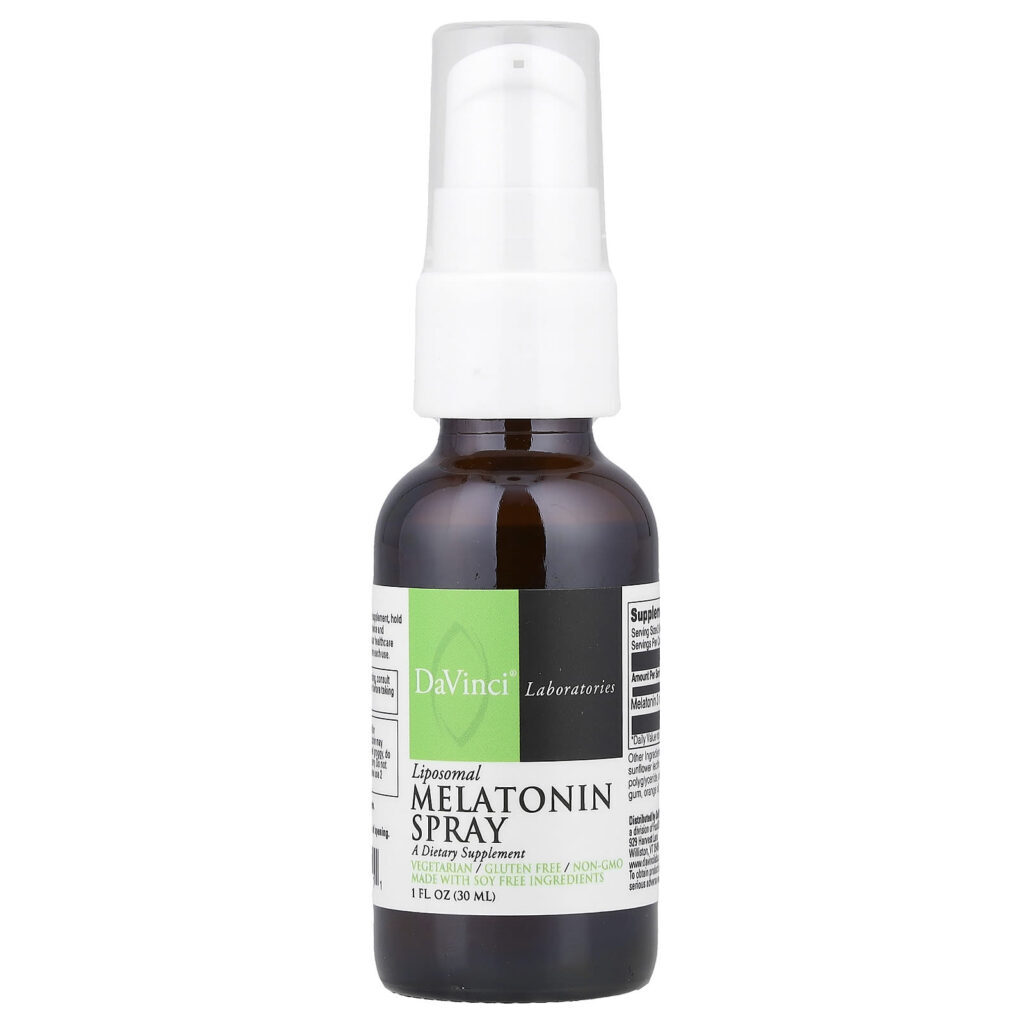 DaVinci Laboratories Spray de Melatonina Lipossomal 30 ml (1 fl oz)