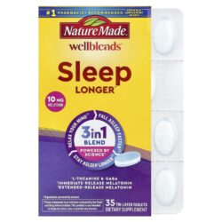 Nature Made Wellblends™ Sleep Longer® 35 Comprimidos com Três Camadas