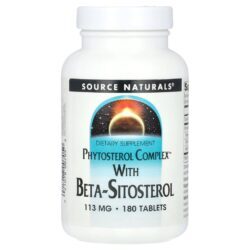 Source Naturals Phytosterol Complex™ com Beta-Sitosterol 180 Comprimidos (113 mg por Comprimido)
