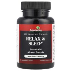 Futurebiotics Relax & Sleep® com L-Theanine 60 Comprimidos Vegetarianos