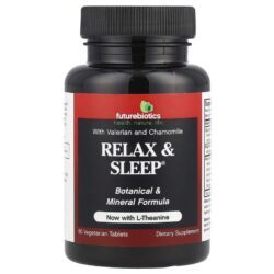 Futurebiotics Relax & Sleep® com L-Theanine 60 Comprimidos Vegetarianos