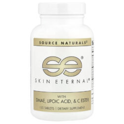 Source Naturals Skin Eternal com DMAE Ácido Lipoico e C Ester 120 tabletes