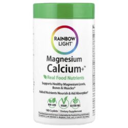 Rainbow Light Magnesium Calcium+™ 180 Cápsulas