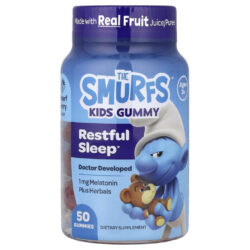 The Smurfs Gomas para Crianças Sono Reparador A Partir de 3 Anos Smurf Berry 50 Gomas