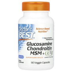 Doctors Best Glicosamina Condroitina MSM + UCII® 90 Cápsulas Vegetais
