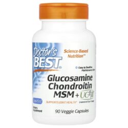 Doctors Best Glicosamina Condroitina MSM + UCII® 90 Cápsulas Vegetais