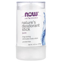 NOW Foods Solutions Desodorante em Bastão da Natureza 120 g (425 oz)