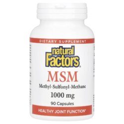 Natural Factors MSM 1.000 mg 90 Cápsulas